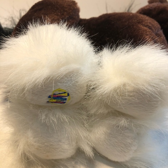 Ganz Webkinz HM139 Clydesdale Horse Plush Stuffed Animal No Code Brown White - Picture 6 of 11